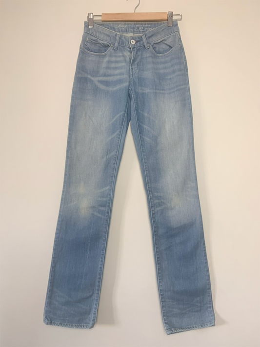 Jean bold curve straight Levis