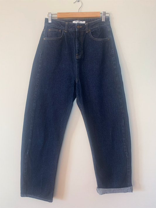 Jean femme mom indigo NA-KD