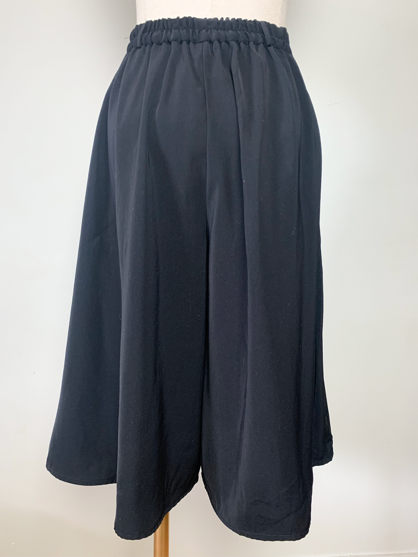 Jupe culotte fluide noire