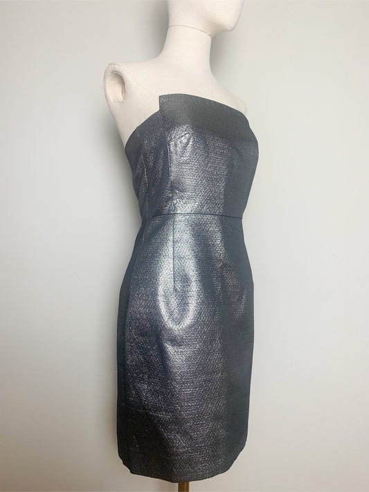 Robe bustier argentée Claudie Pierlot