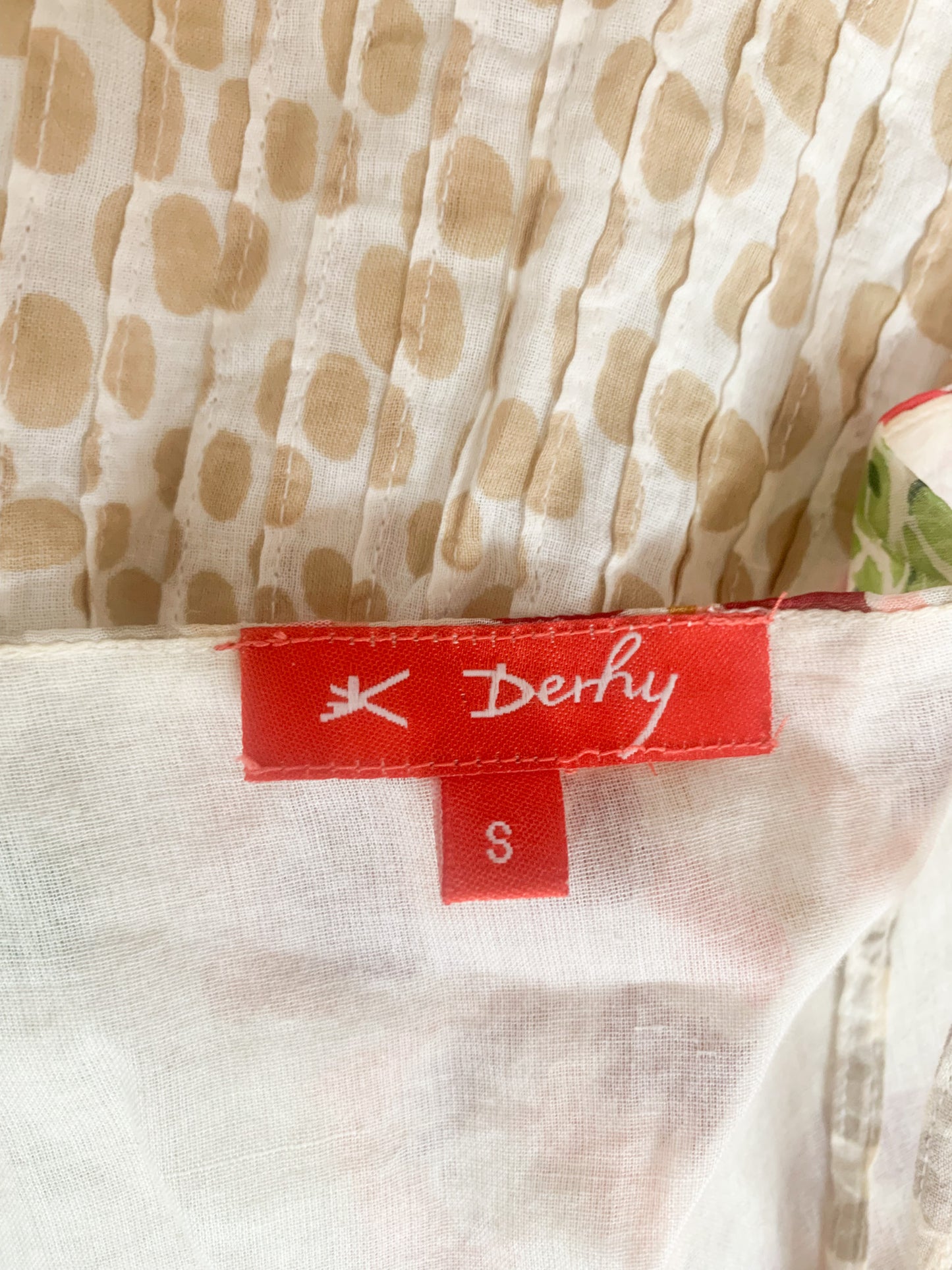 Robe Midi Bohème Renée Derhy Broderies & Perles – Coupe Empire – Taille S