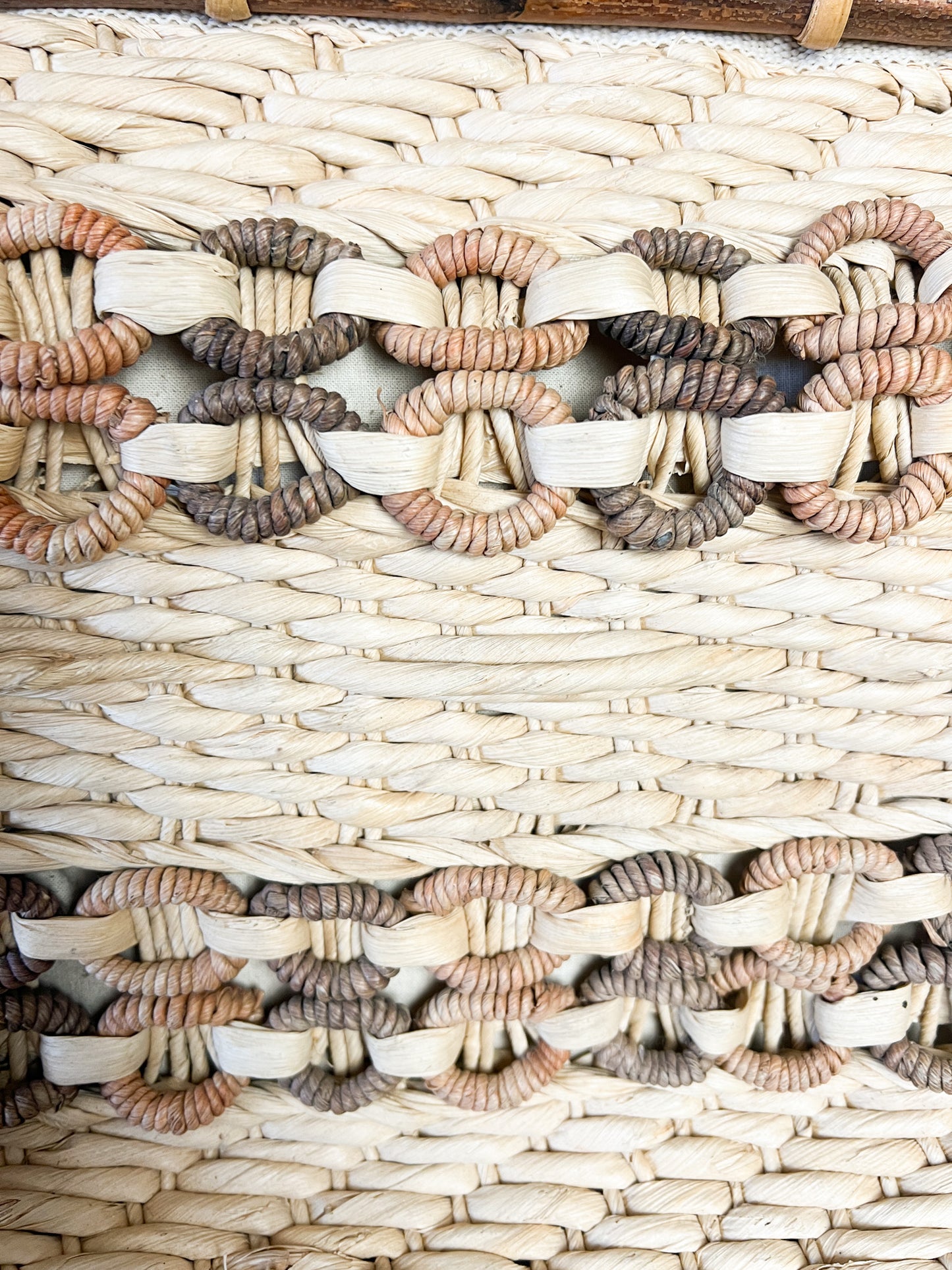 Sac Docteur Vintage en Osier & Bambou – Années 60/70 – Porté Main & Épaule
