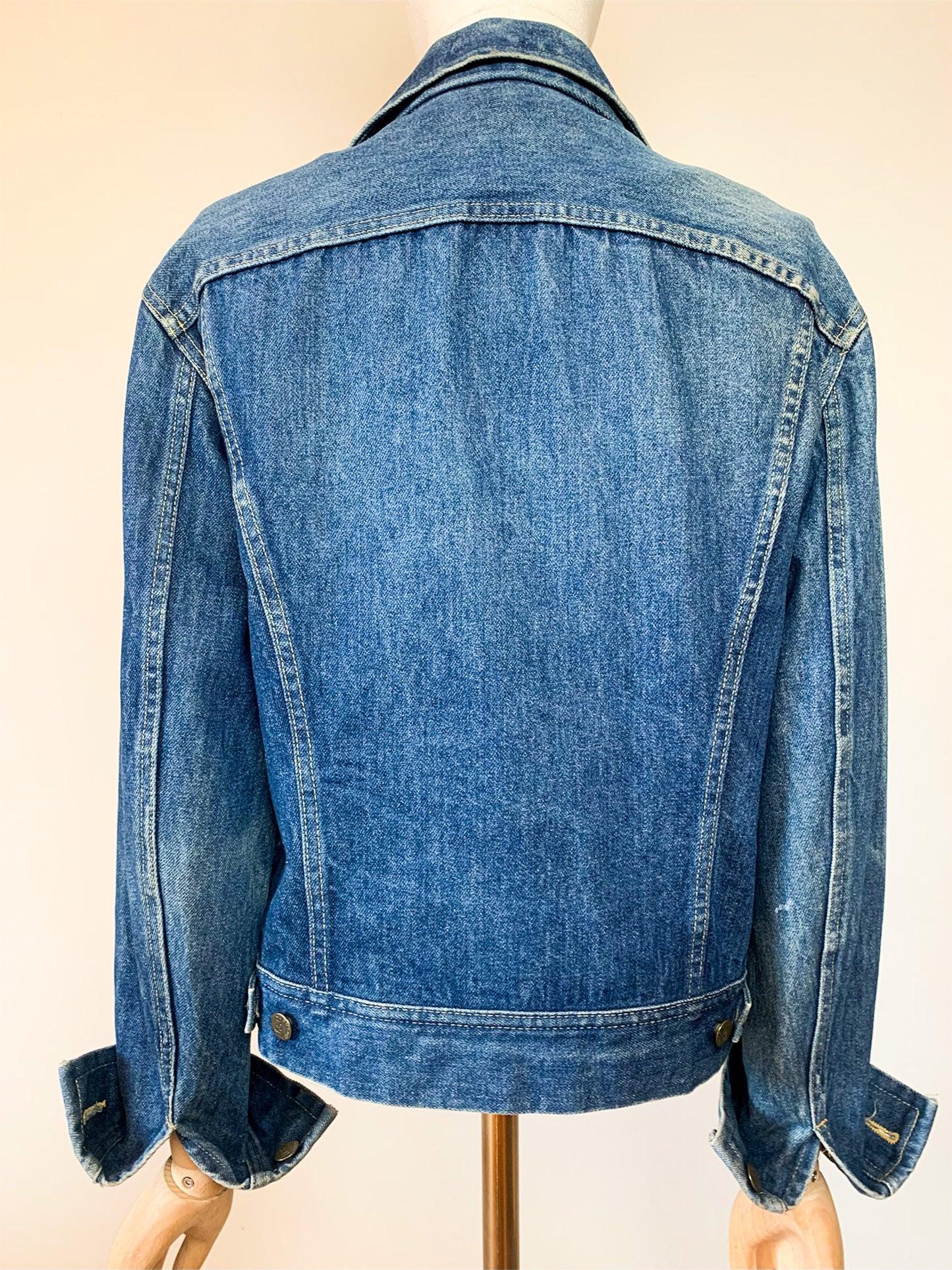 Veste en Jean Lee Vintage "Rider Jacket" - Denim Authentique - T. M