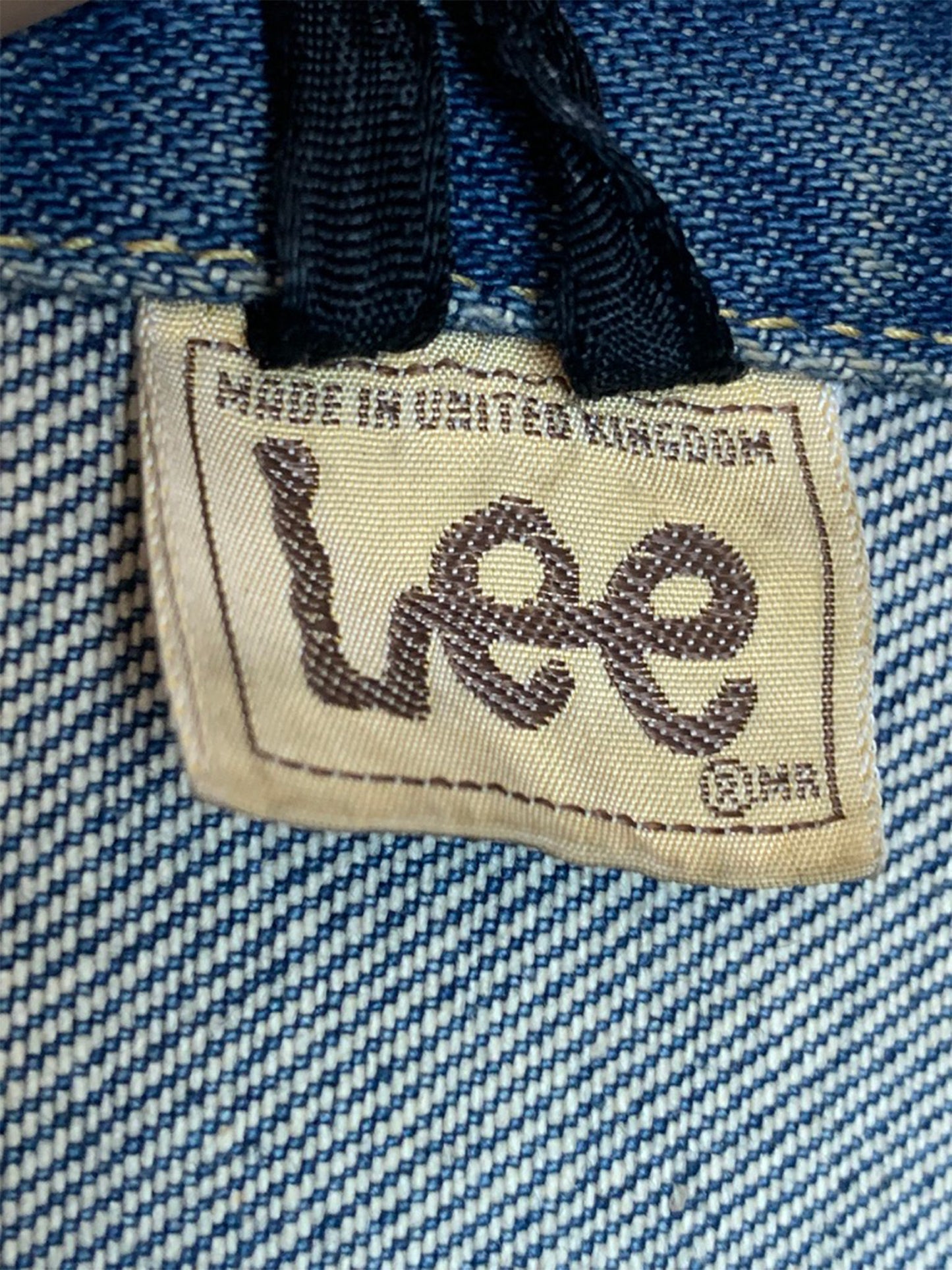 Veste en Jean Lee Vintage "Rider Jacket" - Denim Authentique - T. M